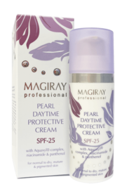 Magiray סדרת PEARL קרם פנינים להגנה יומית SPF25