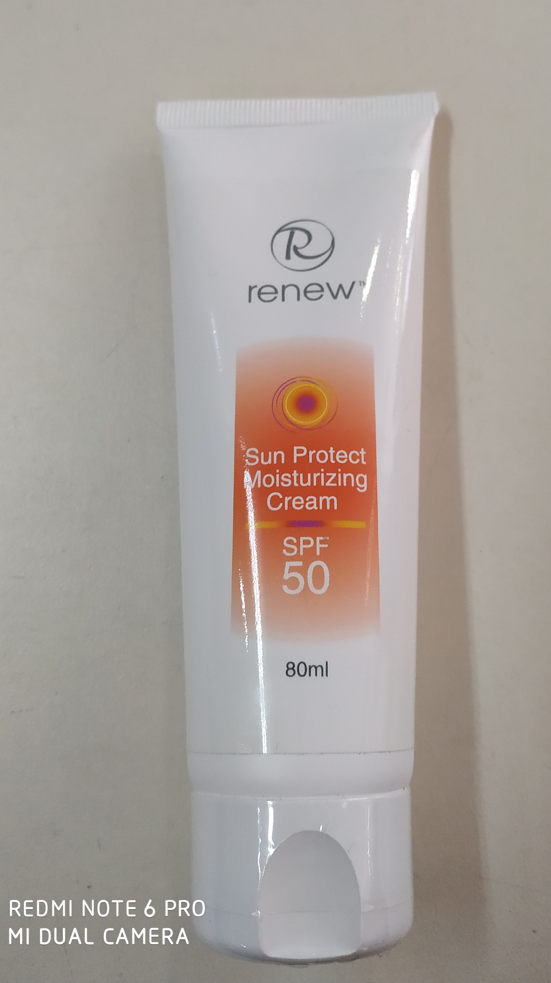 רניו Renew קרם לחות והגנה SPF50 לחות מוגברת 80מל