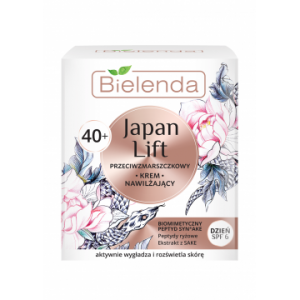 BIELENDA קרם מיצוק Japan lift לחות נגד קמטים בשיטה היפנית 50מל 40+