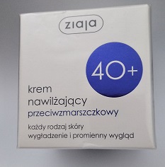 ziaja קרם לחות 40+ אנטי אייג'ינג 50מל